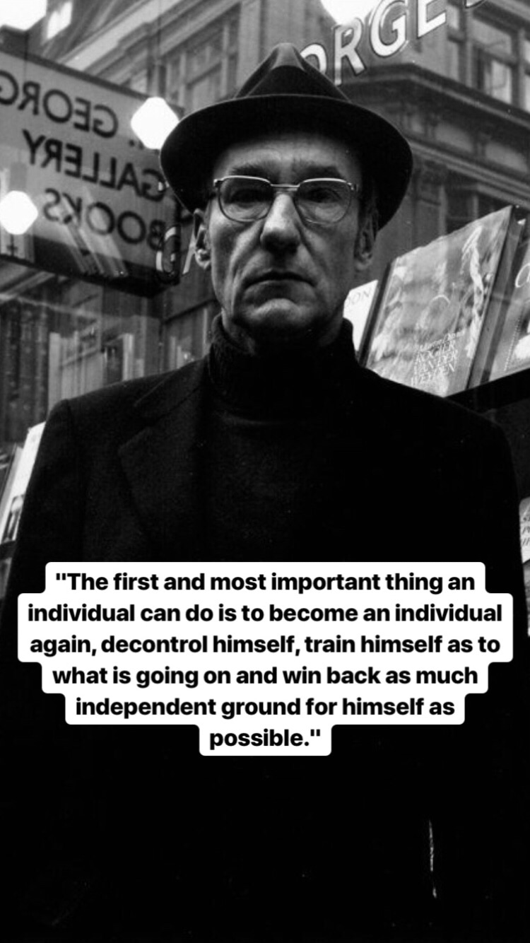 Photo of William S. Burroughs