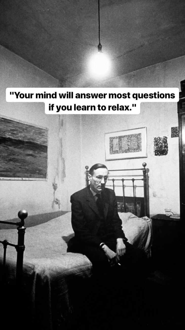 Photo of William S. Burroughs