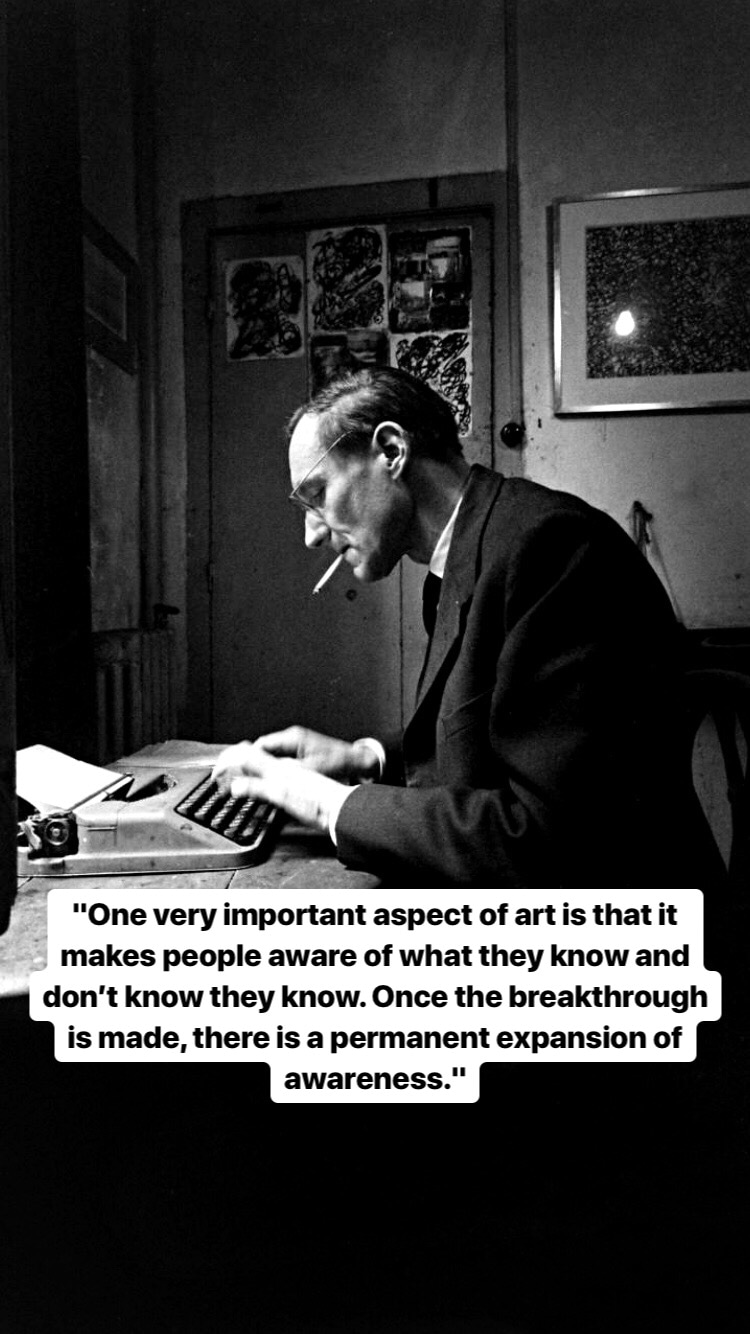 Photo of William S. Burroughs