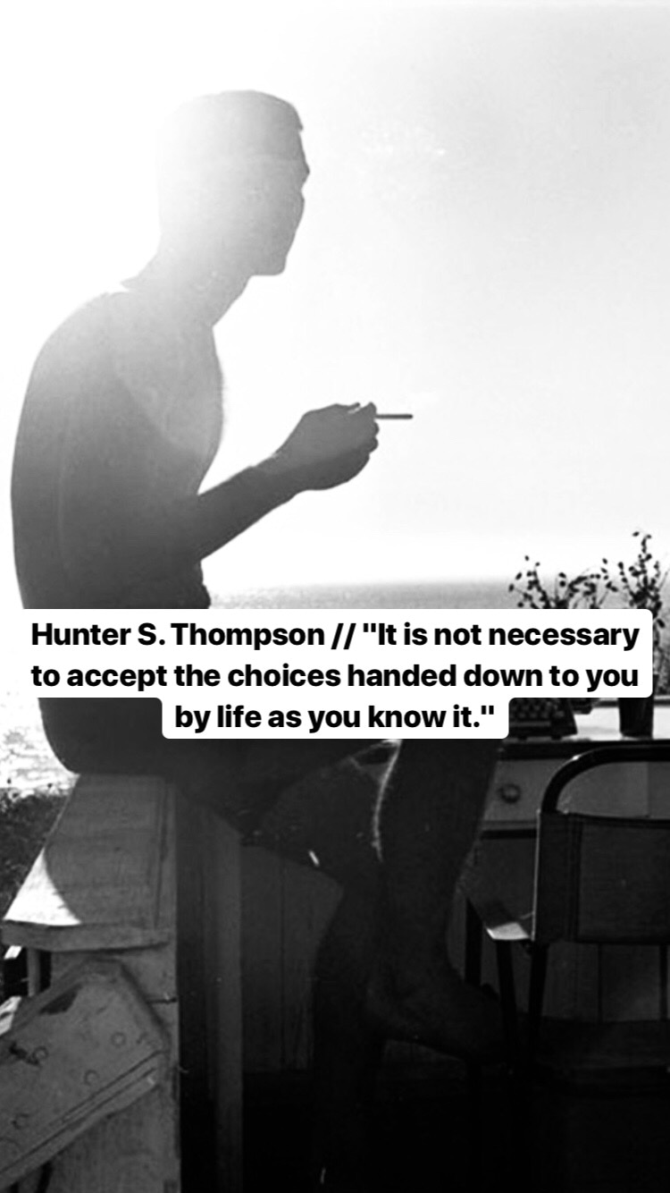 Photo of Hunter S. Thompson