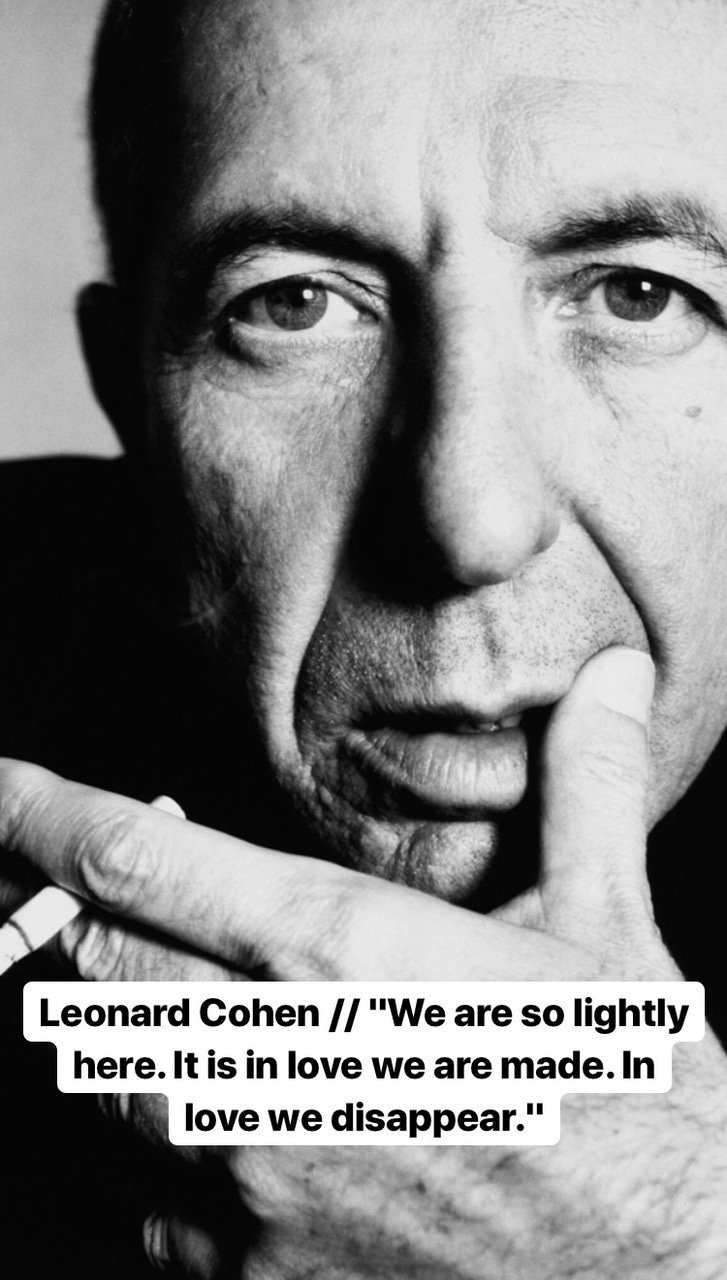 Photo of Leonard Cohen