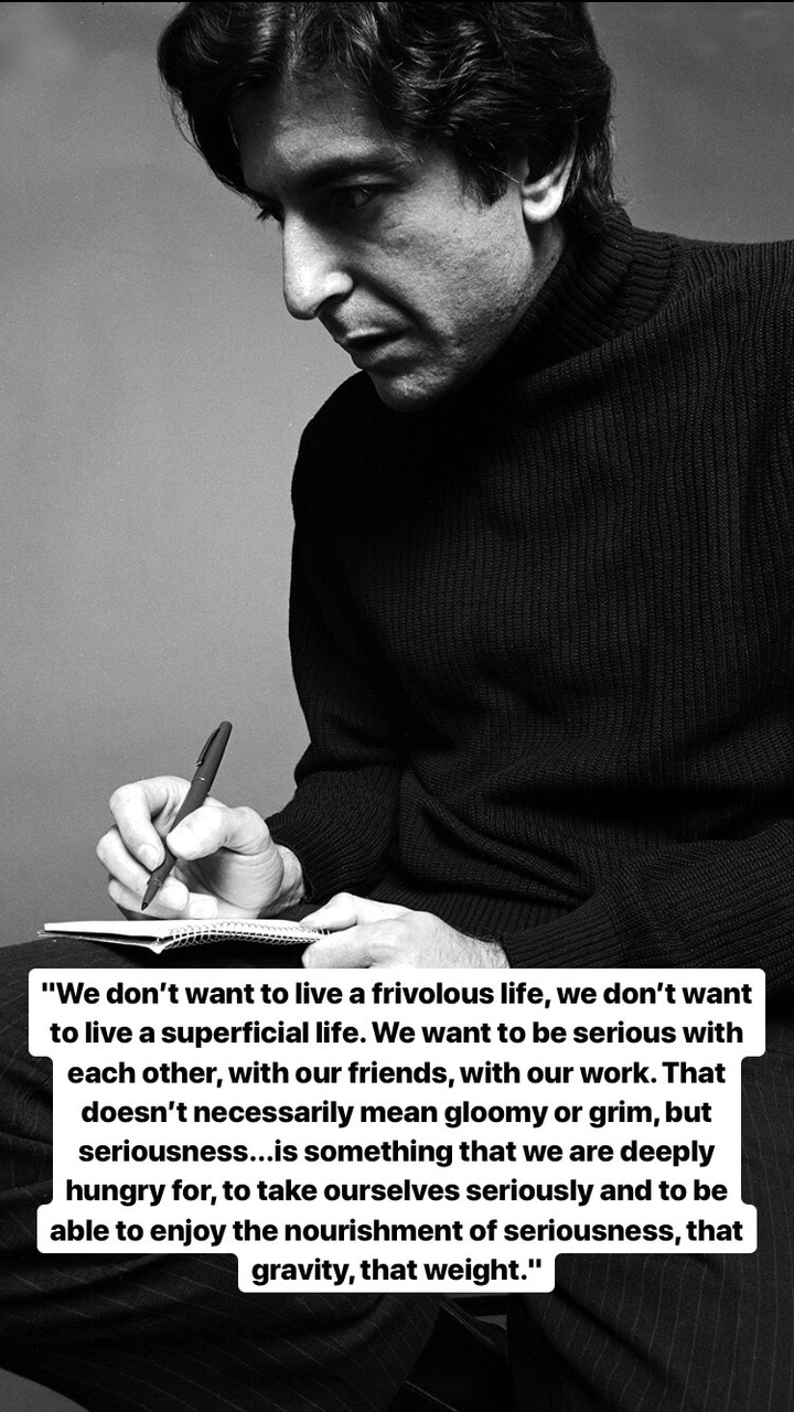 Photo of Leonard Cohen