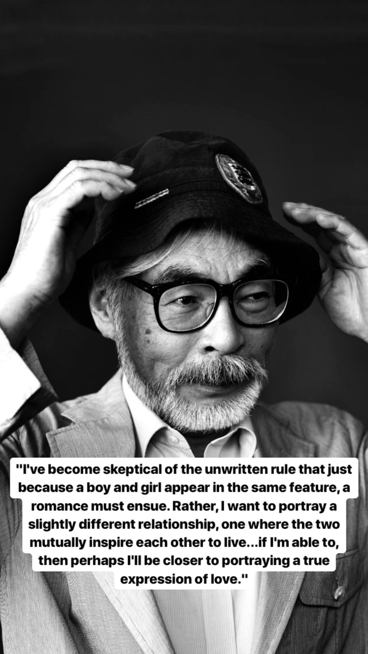 Photo of Hayao Miyazaki