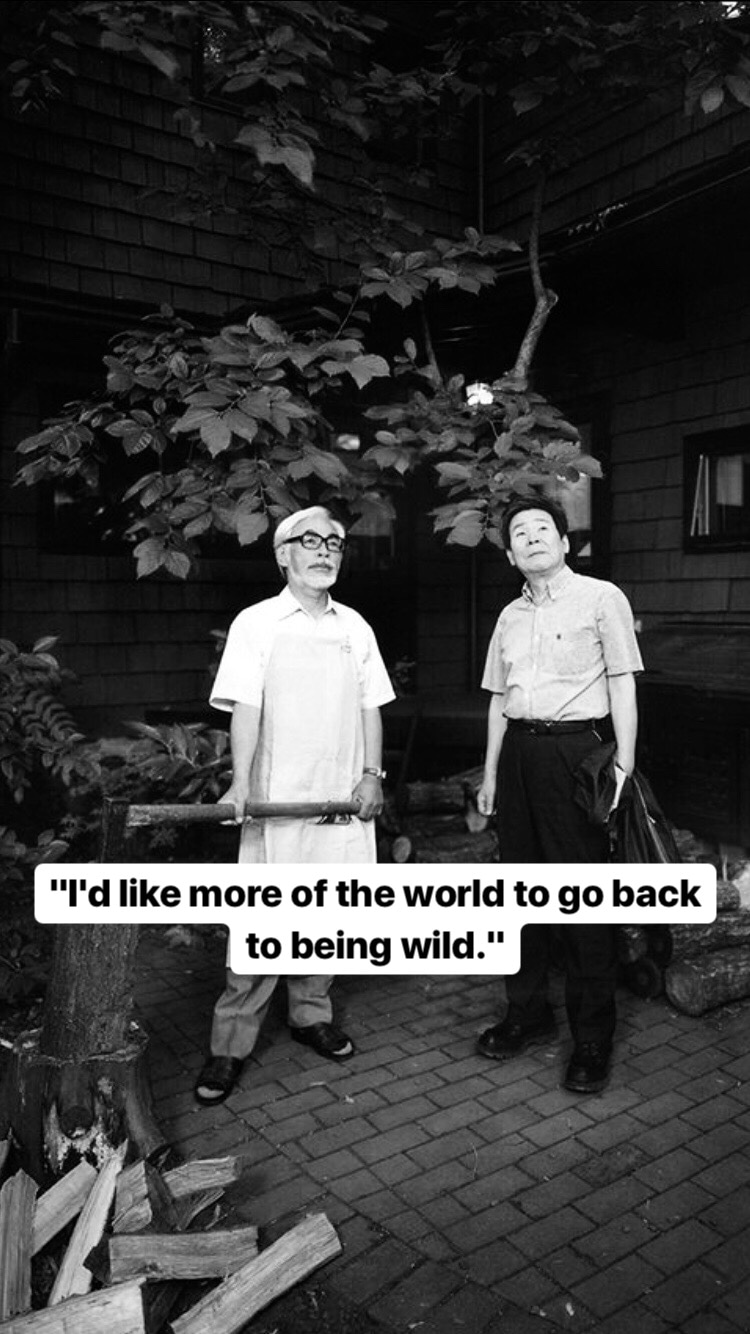 Photo of Hayao Miyazaki