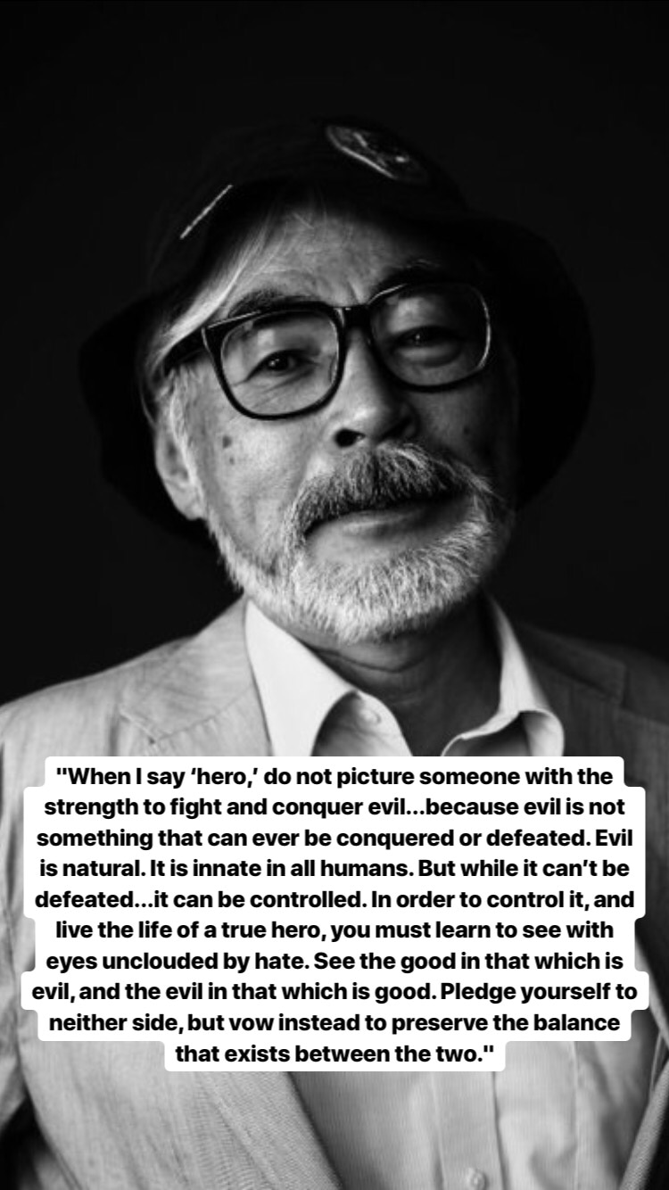 Photo of Hayao Miyazaki