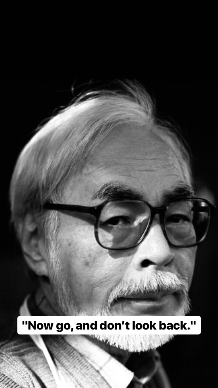 Photo of Hayao Miyazaki