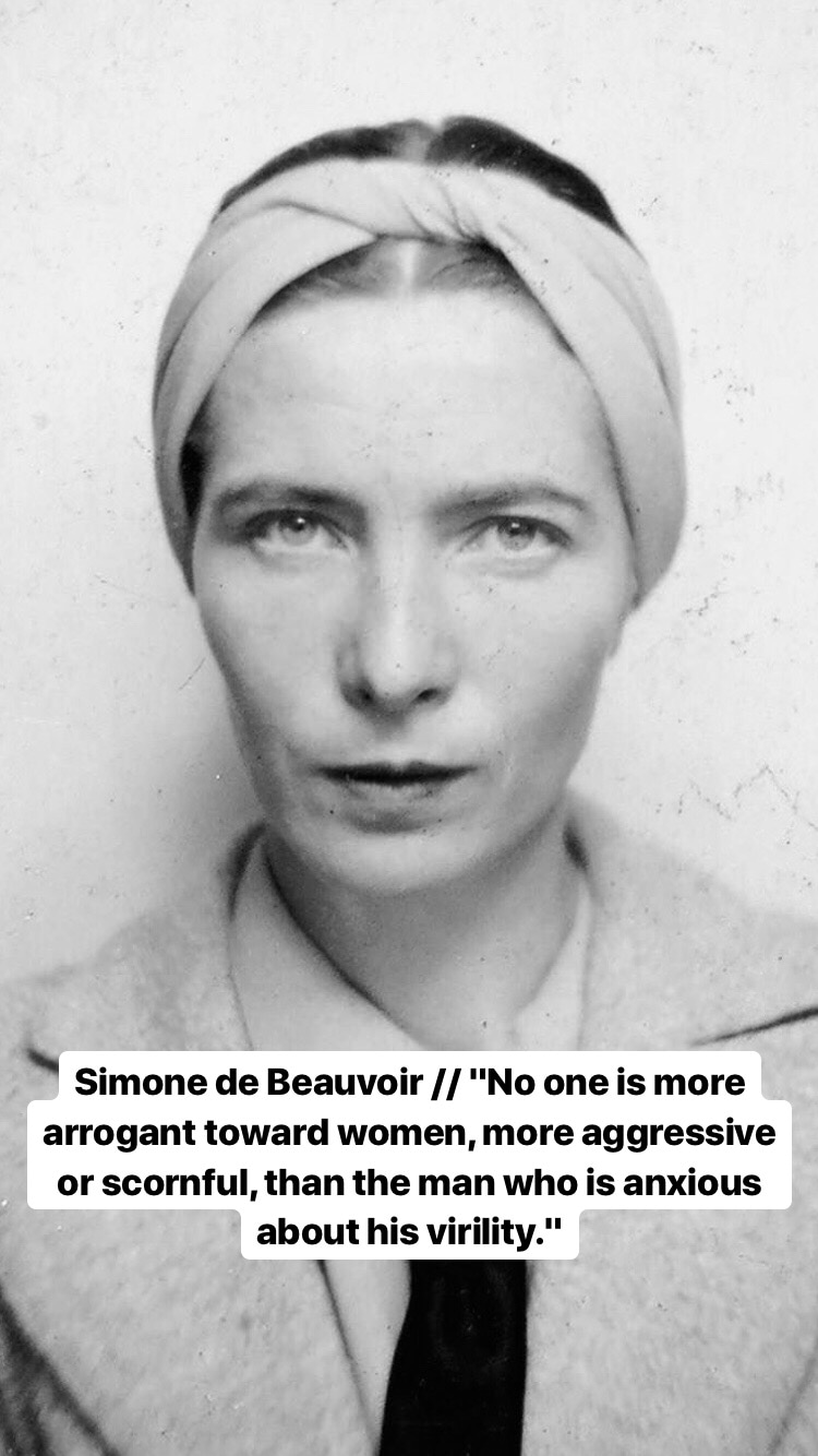 Photo of Simone de Beauvoir