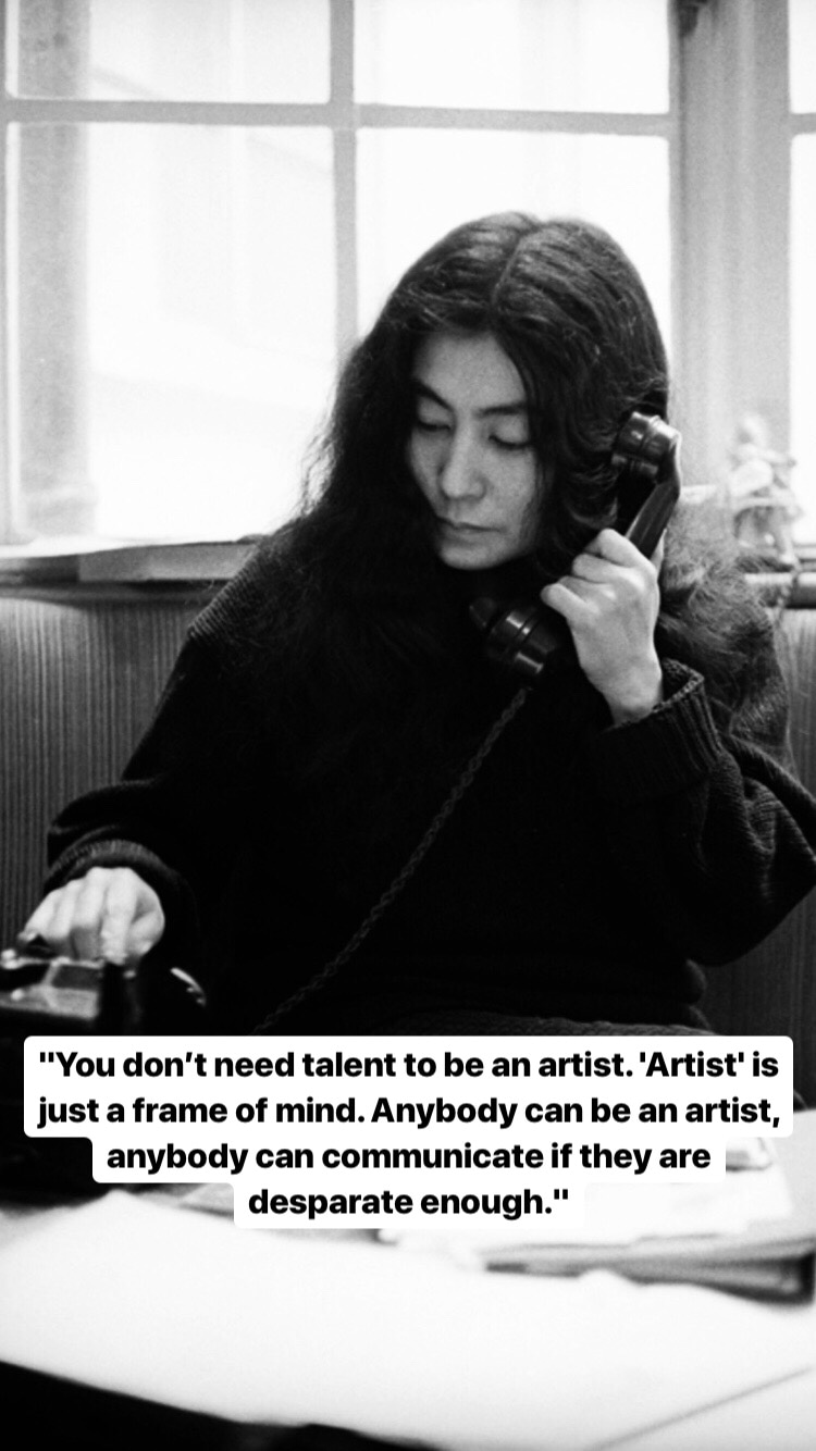 Photo of Yoko Ono