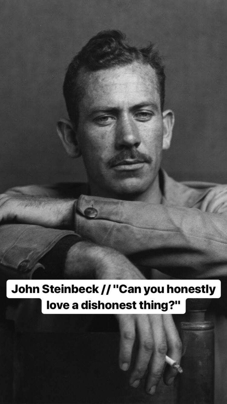 Photo of John Steinbeck