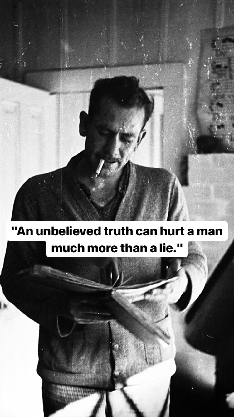 Photo of John Steinbeck