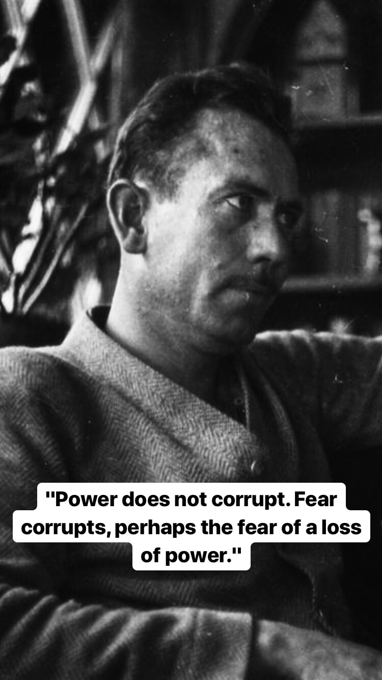 Photo of John Steinbeck