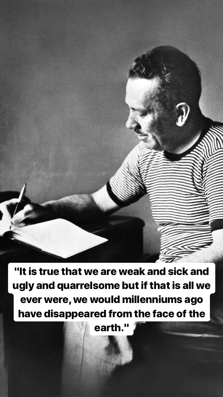 Photo of John Steinbeck