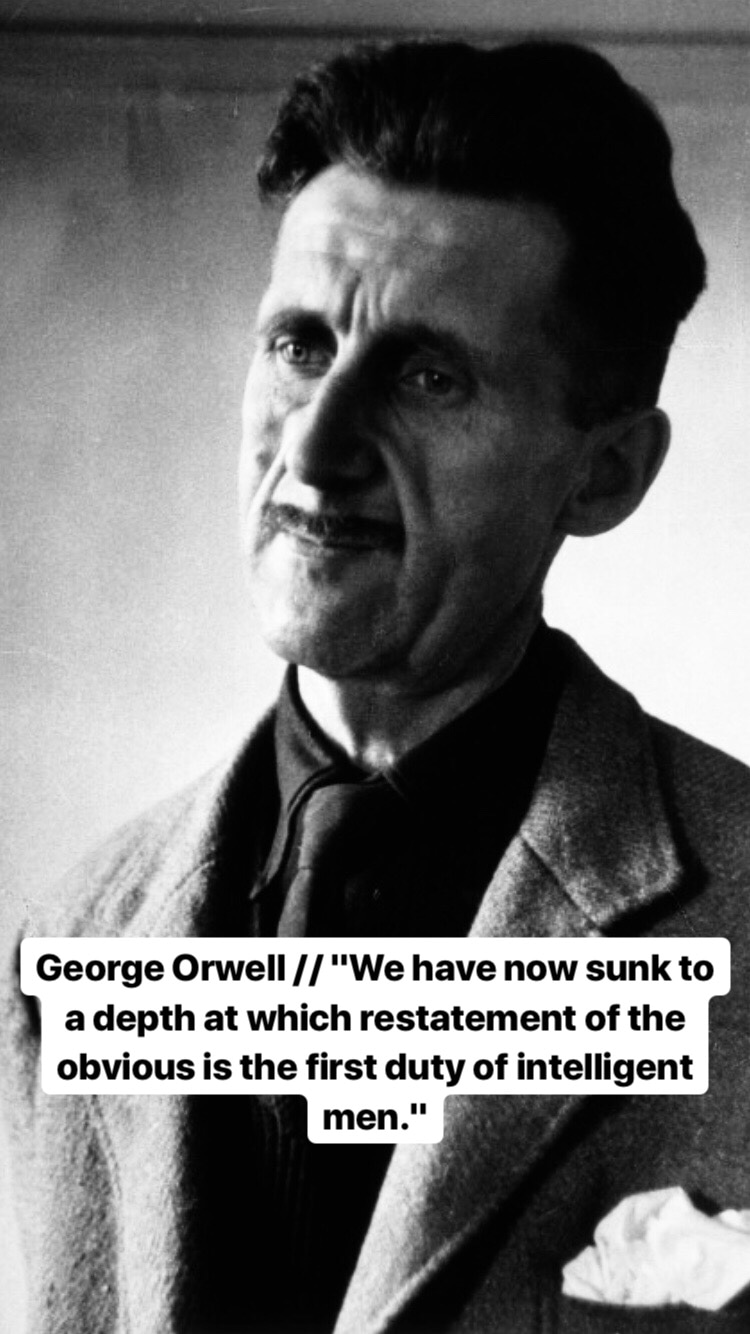 Photo of George Orwell