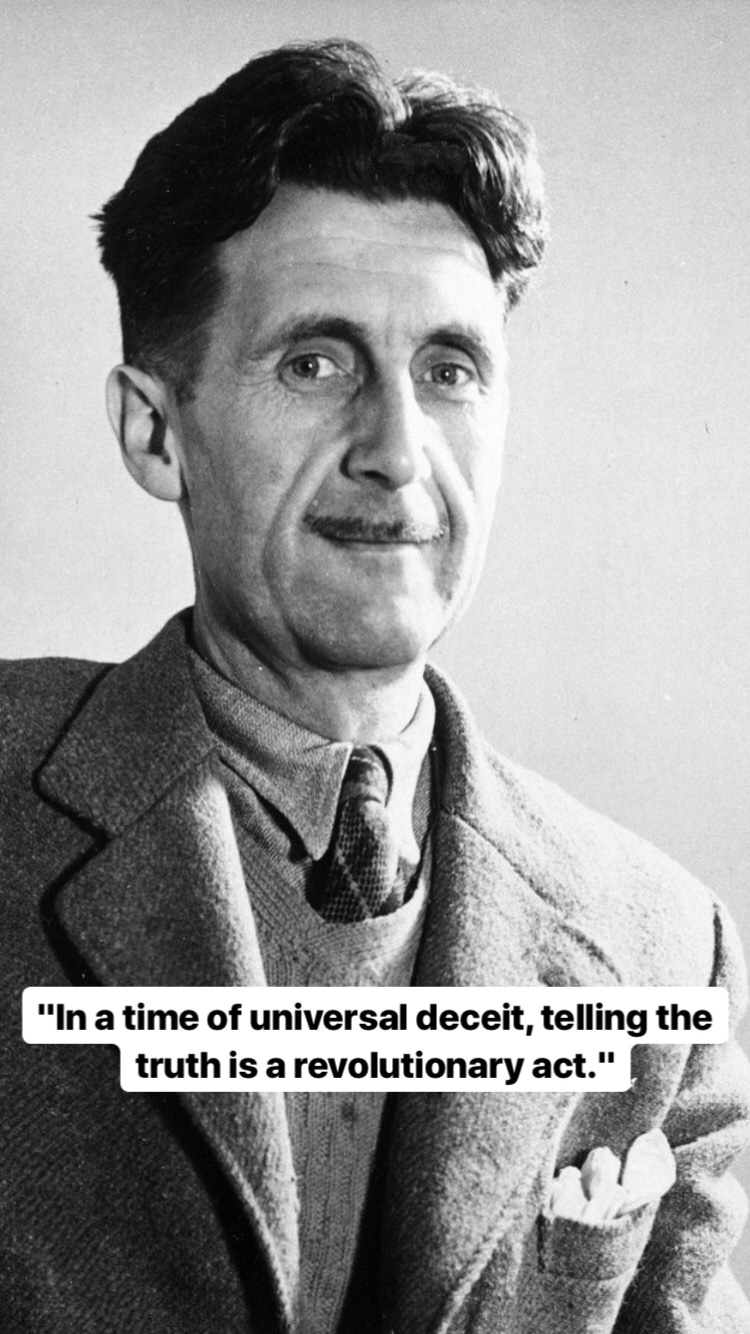 Photo of George Orwell