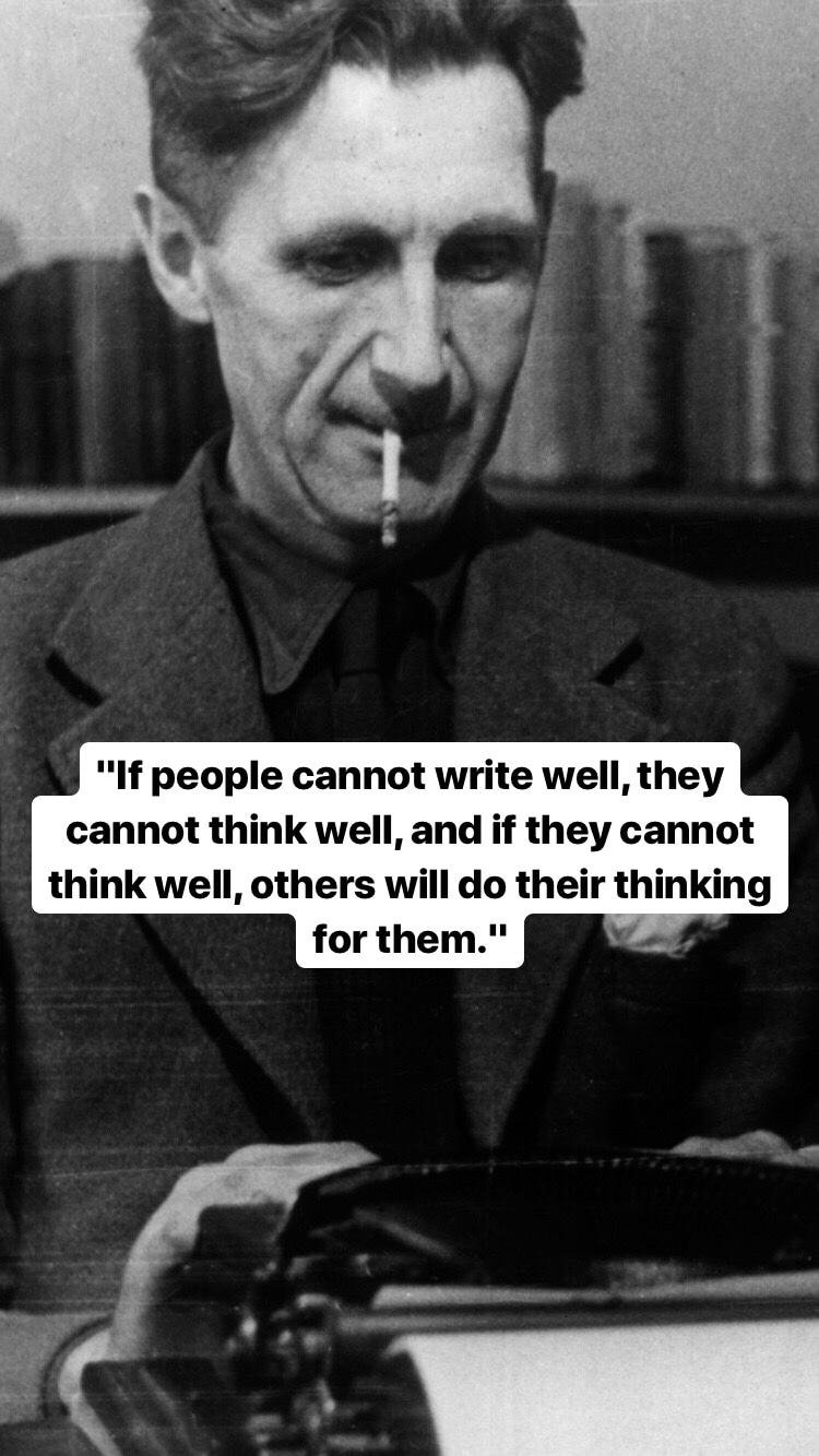 Photo of George Orwell