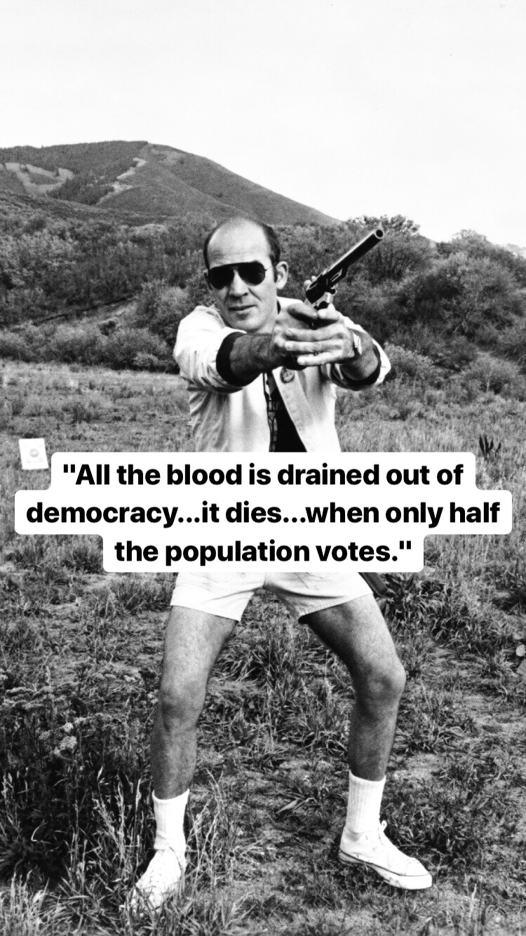 Photo of Hunter S. Thompson