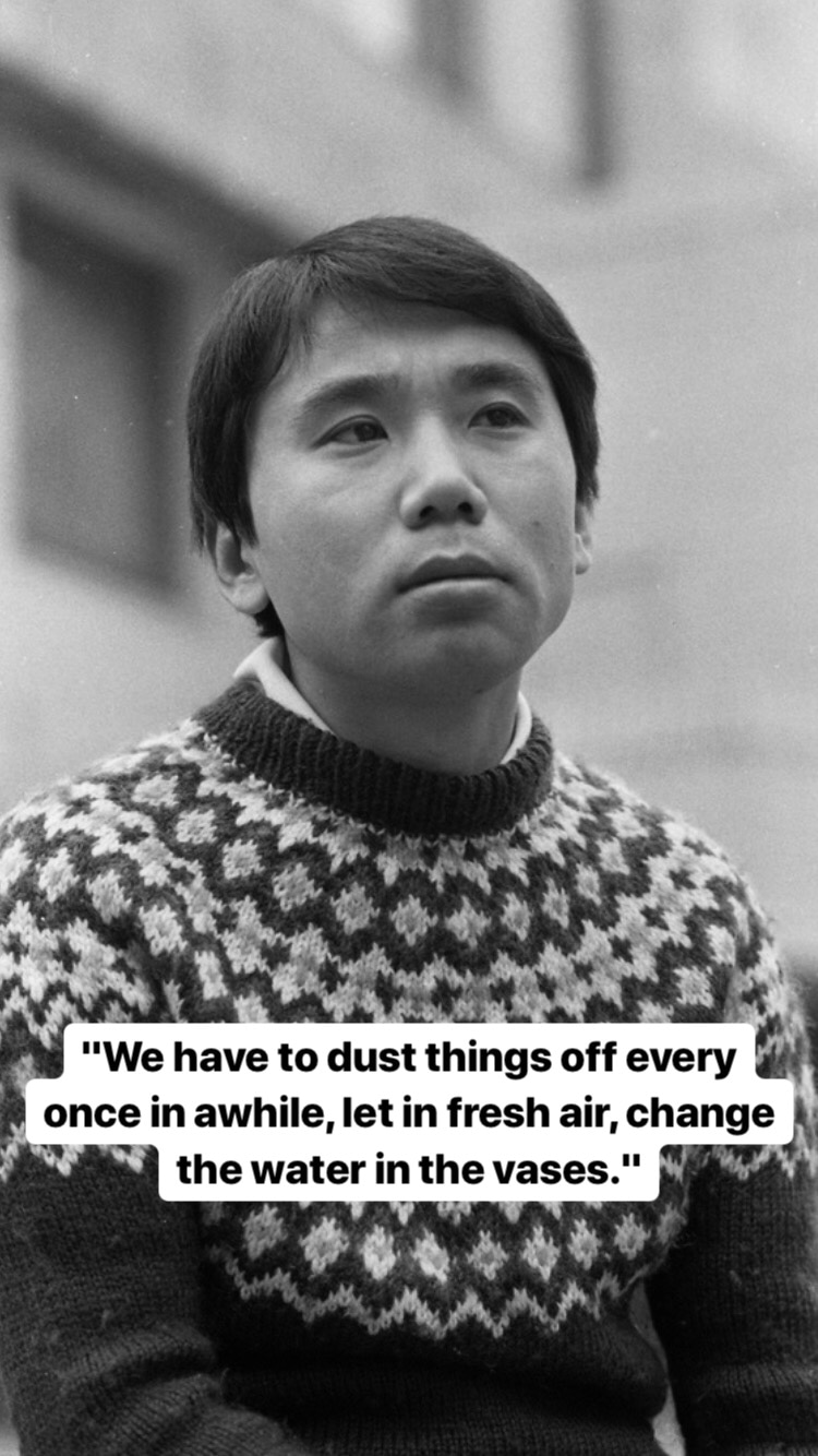 Photo of Haruki Murakami