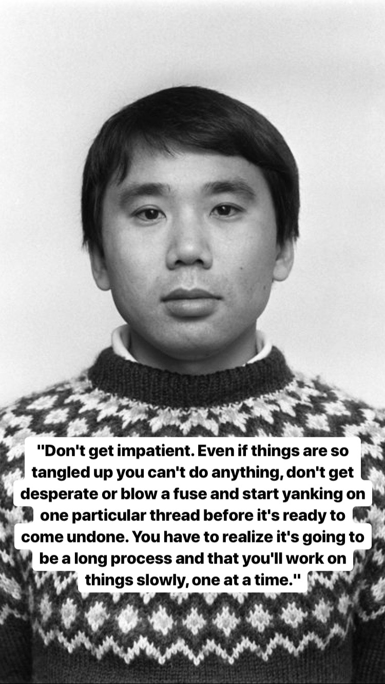 Photo of Haruki Murakami