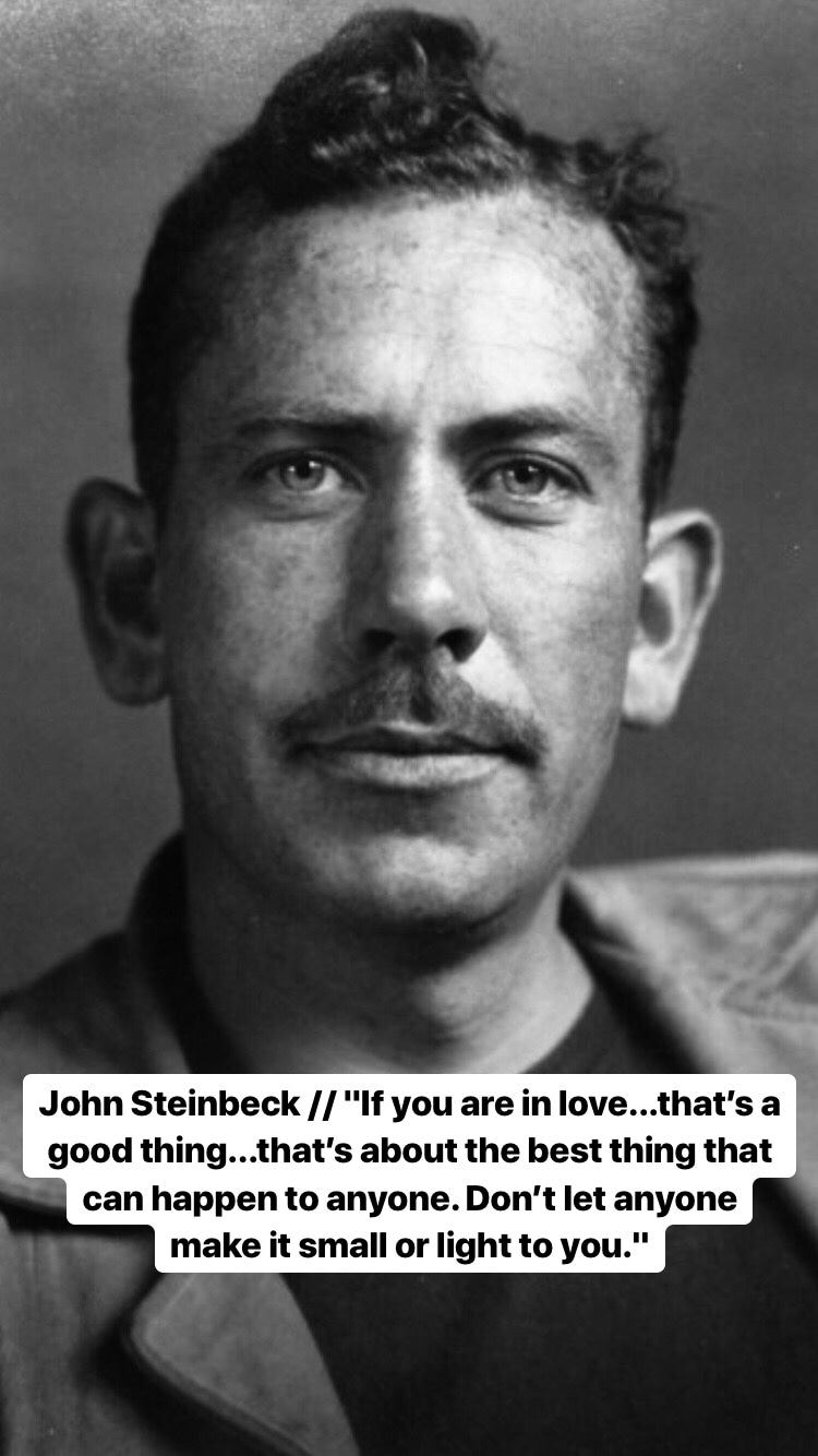 Photo of John Steinbeck