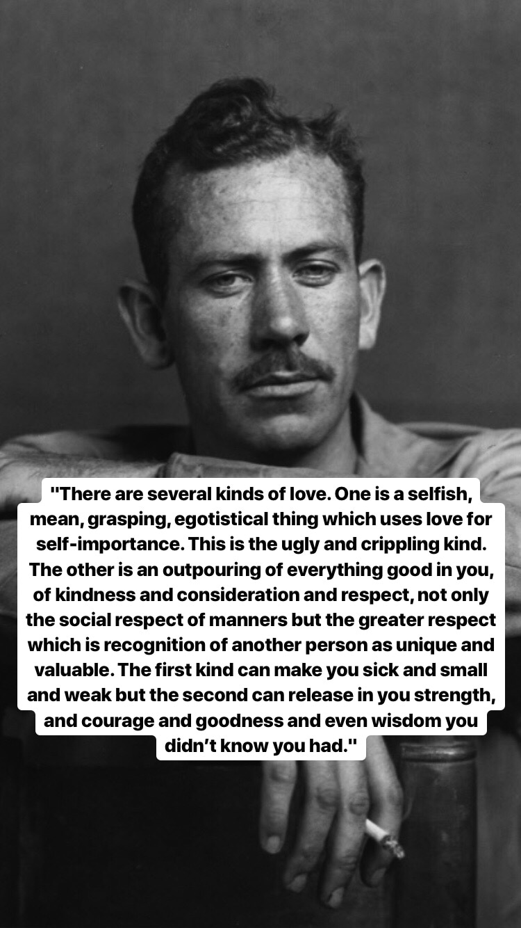 Photo of John Steinbeck