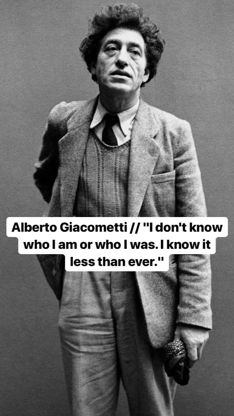 Photo of Alberto Giacometti