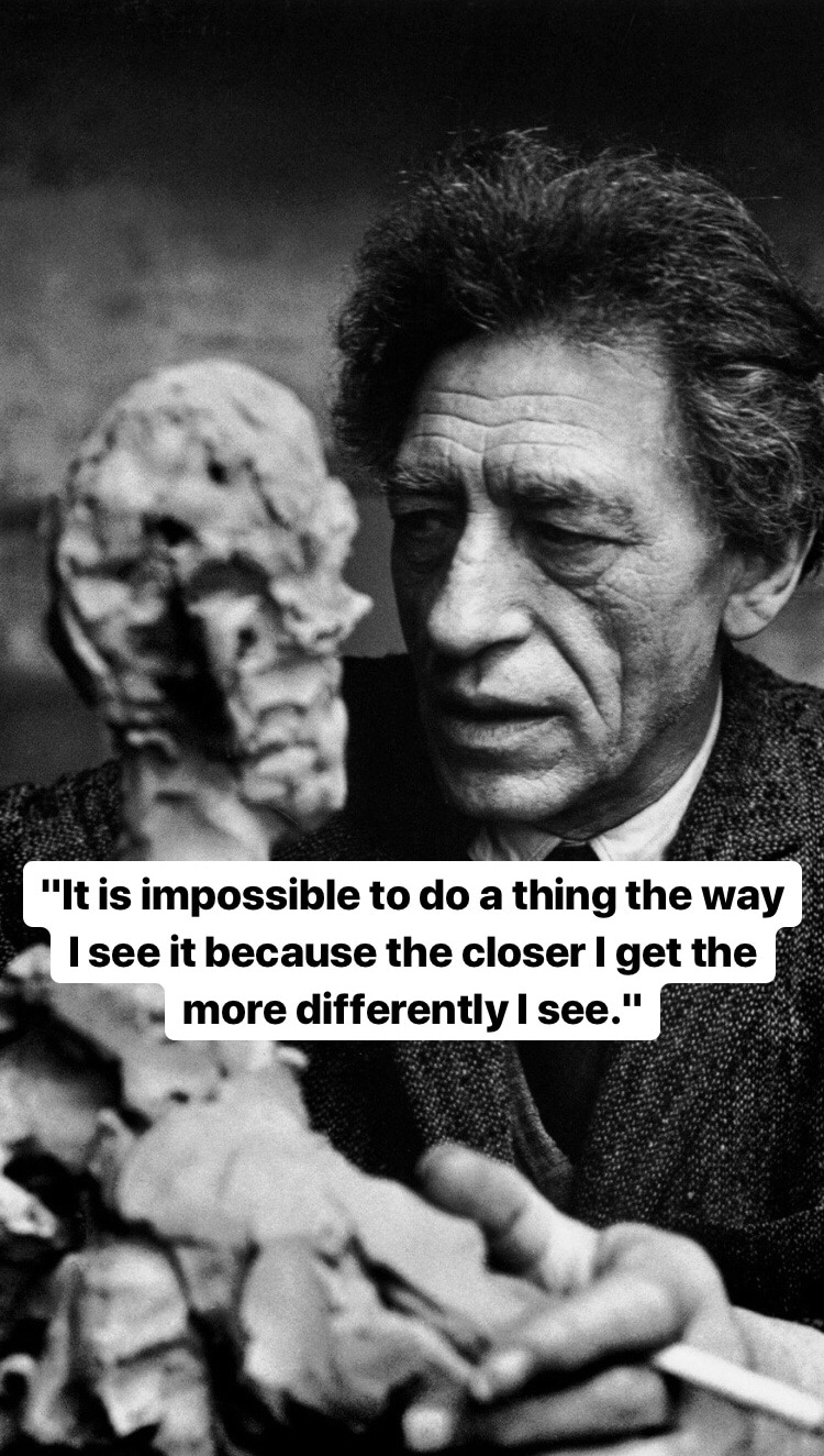 Photo of Alberto Giacometti