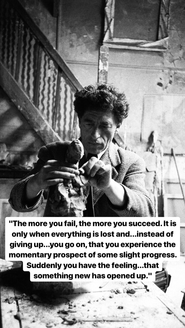 Photo of Alberto Giacometti