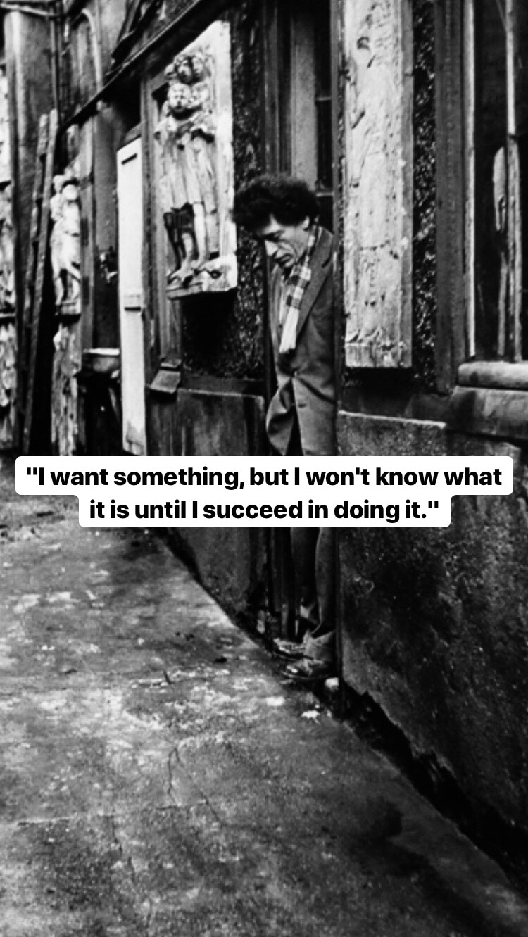 Photo of Alberto Giacometti