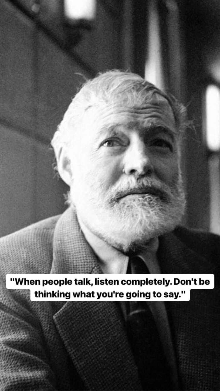 Photo of Ernest Hemingway