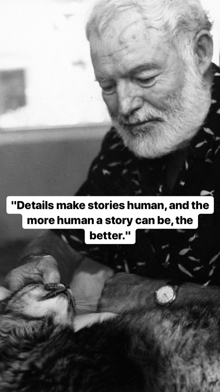 Photo of Ernest Hemingway