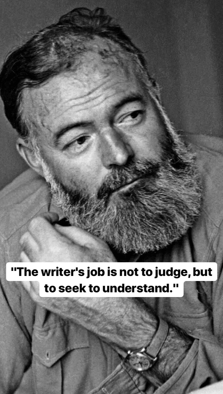 Photo of Ernest Hemingway