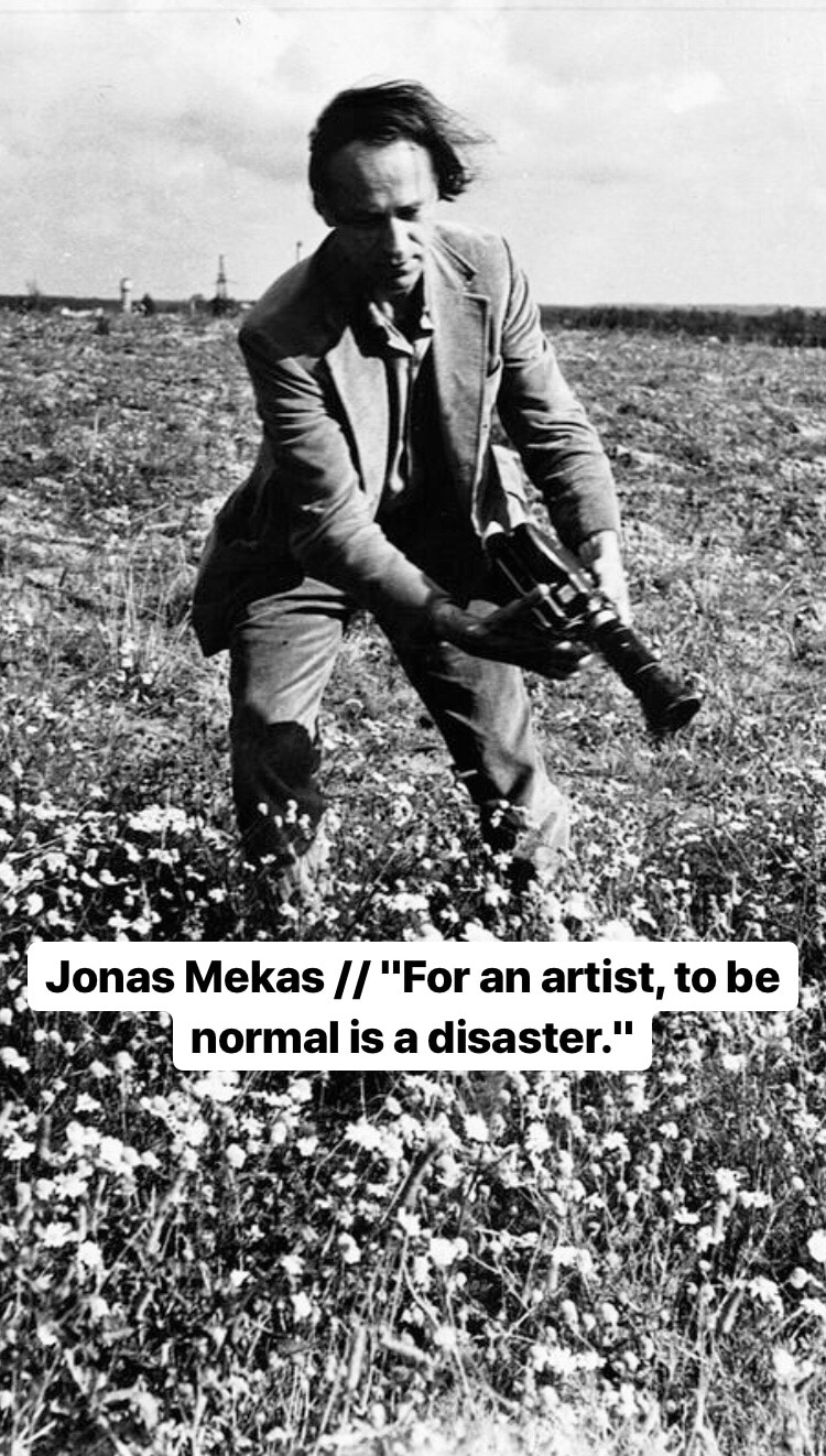 Photo of Jonas Mekas