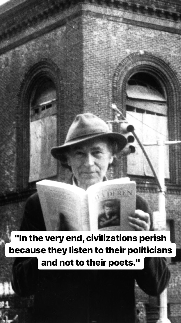 Photo of Jonas Mekas