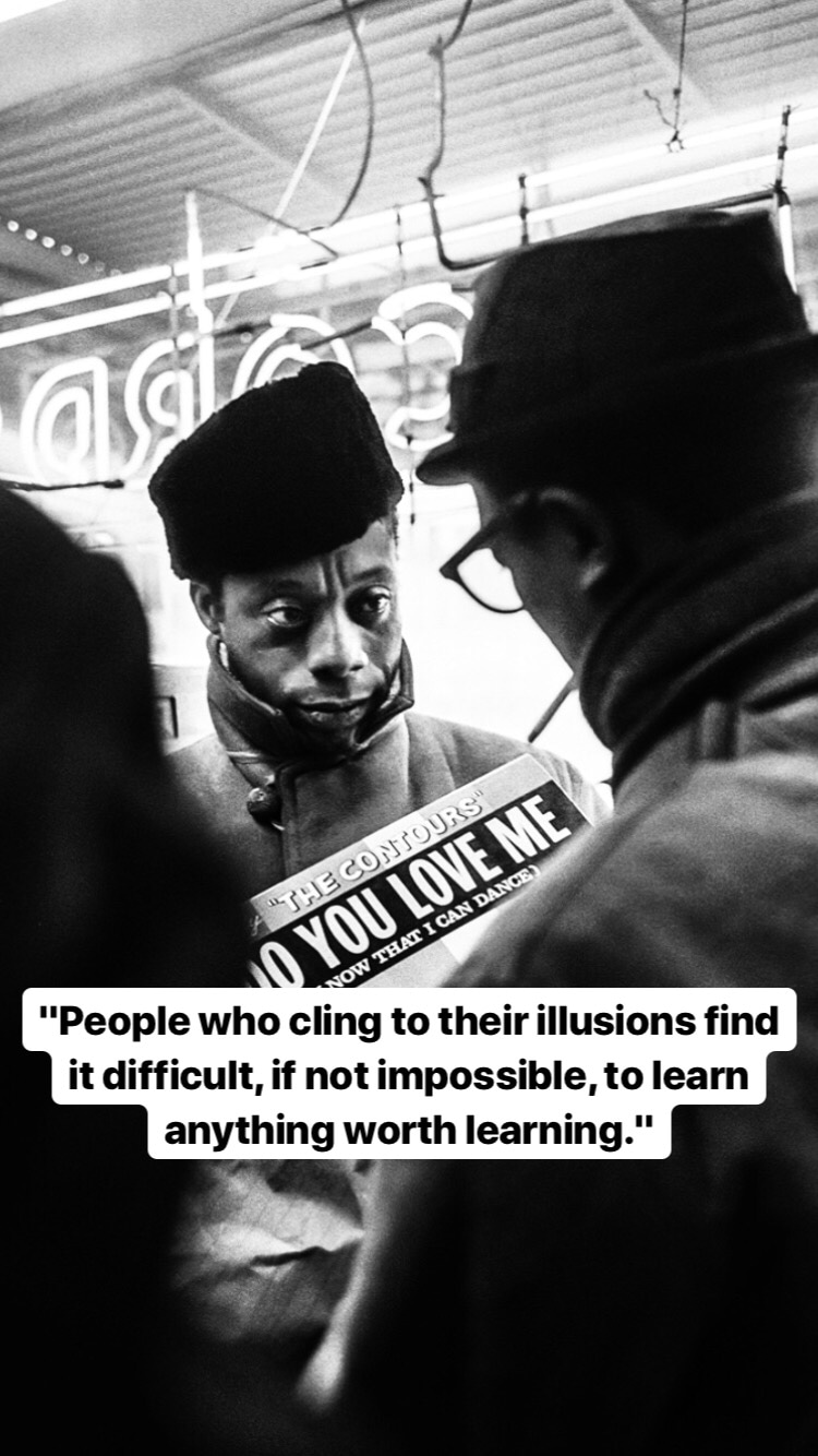 Photo of James Baldwin