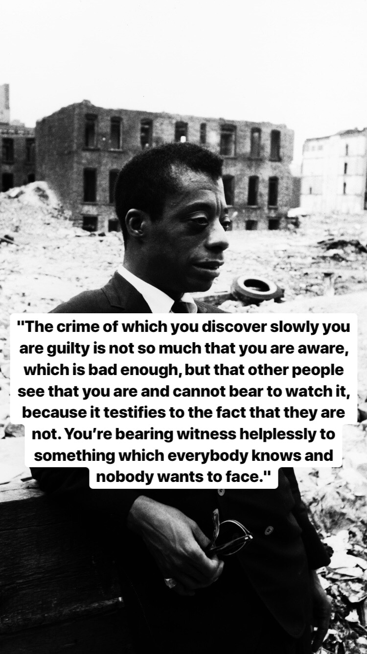 Photo of James Baldwin