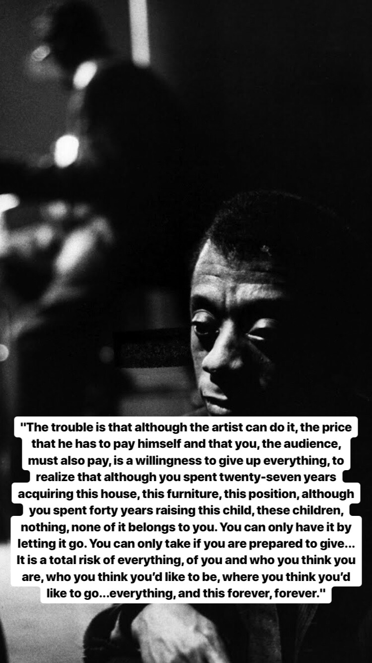 Photo of James Baldwin