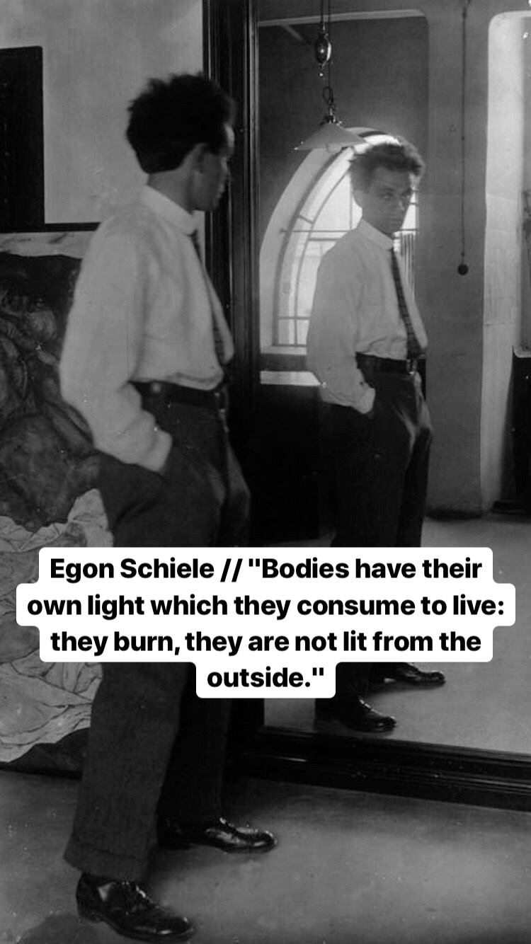 Photo of Egon Schiele