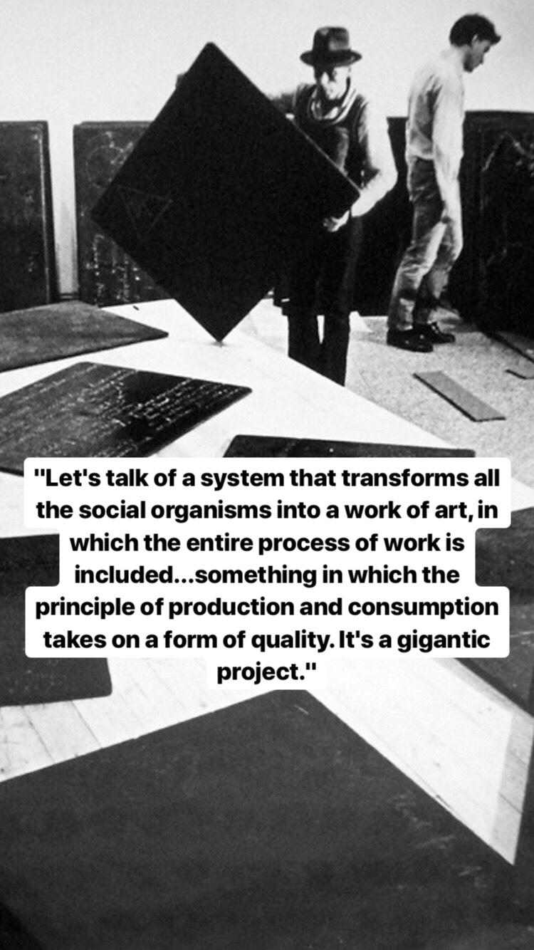 Photo of Joseph Beuys