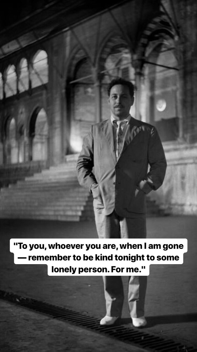 Photo of Tennessee Williams