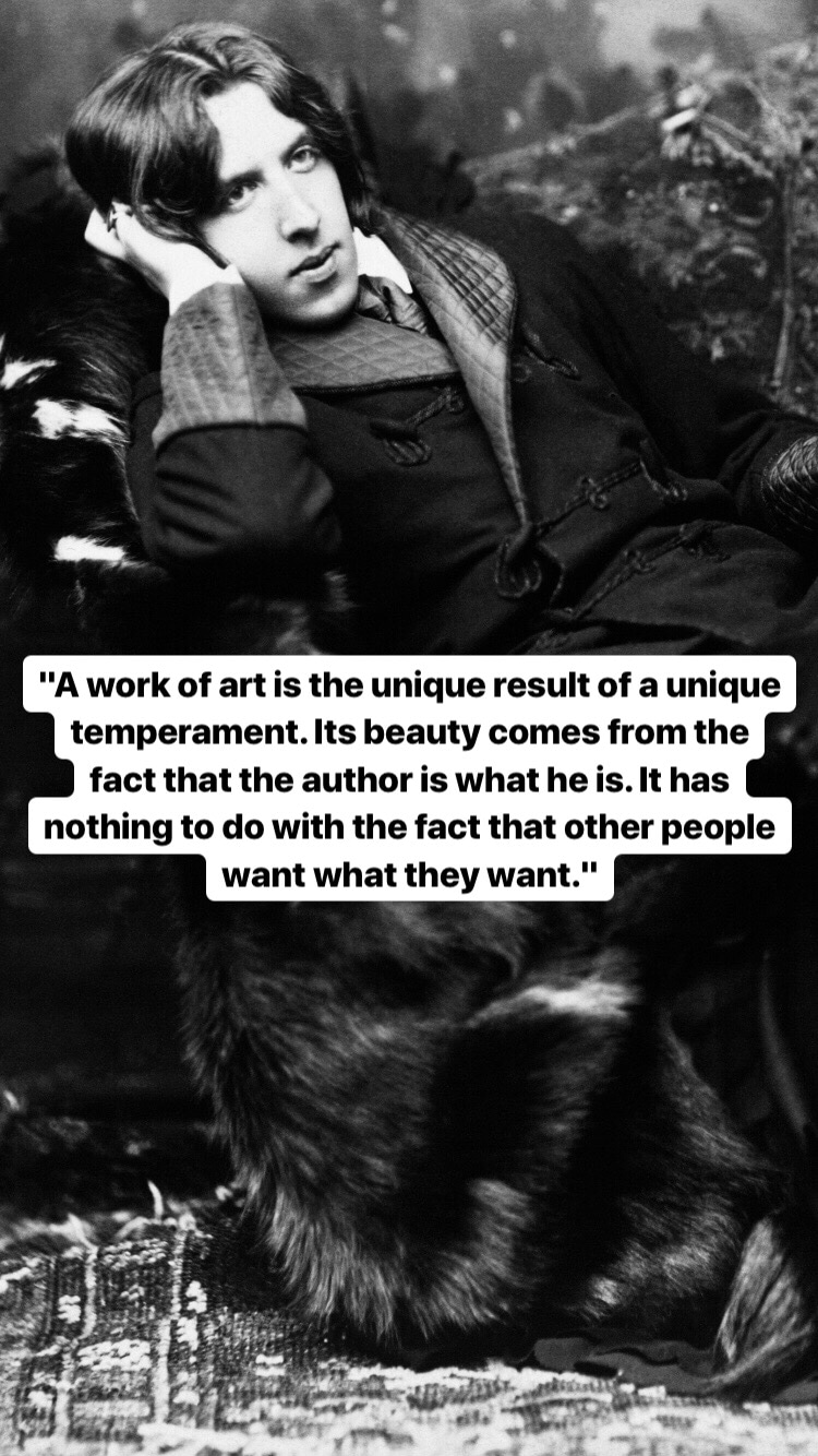 Photo of Oscar Wilde