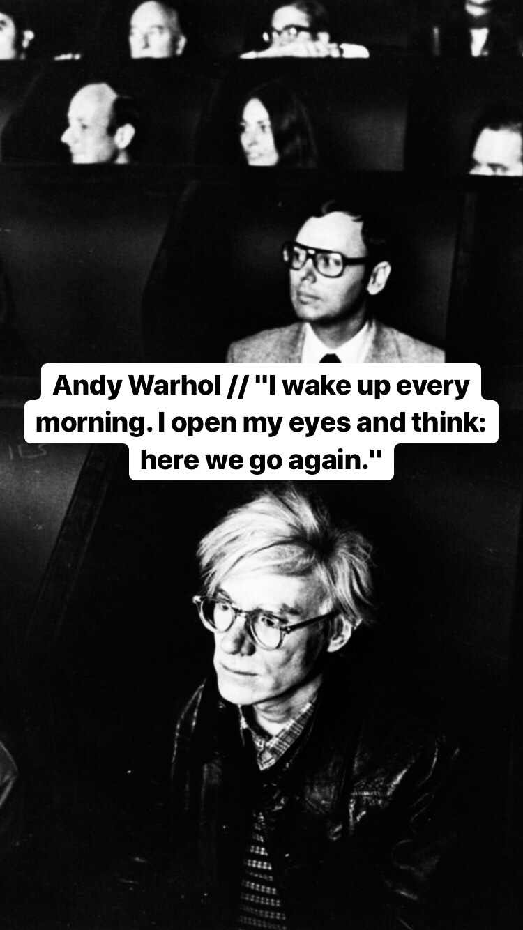 Photo of Andy Warhol
