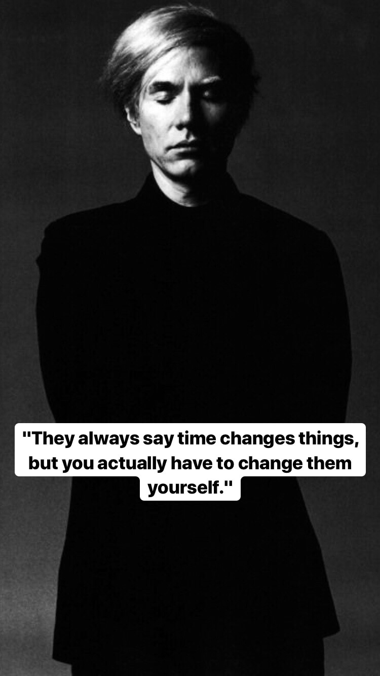 Photo of Andy Warhol