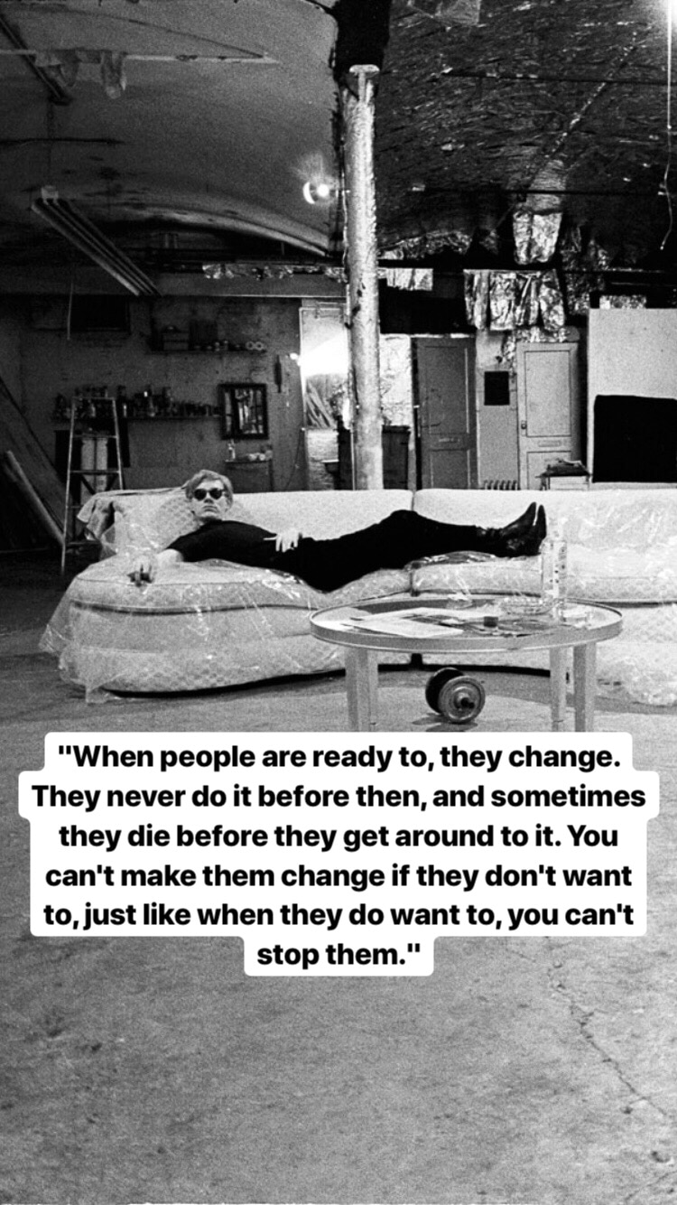 Photo of Andy Warhol