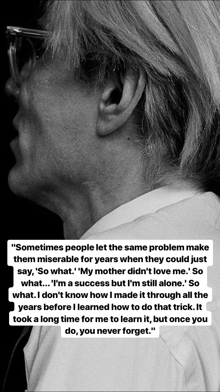 Photo of Andy Warhol