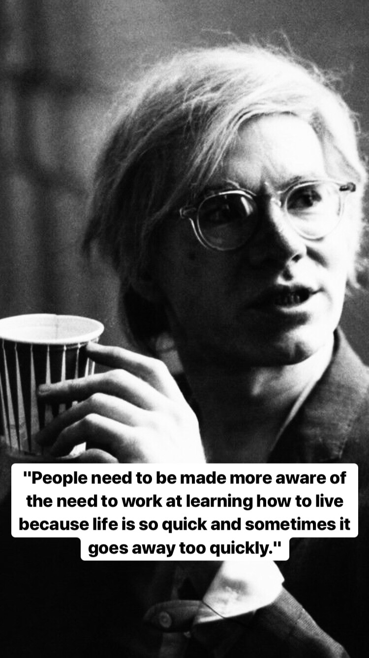 Photo of Andy Warhol