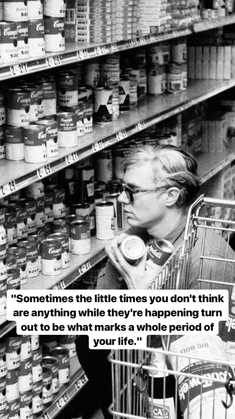 Photo of Andy Warhol