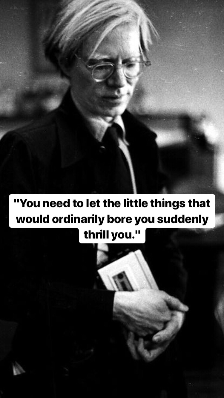 Photo of Andy Warhol