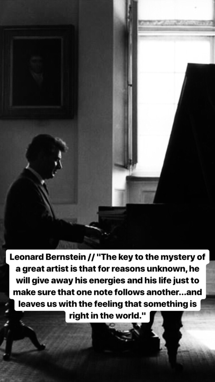 Photo of Leonard Bernstein