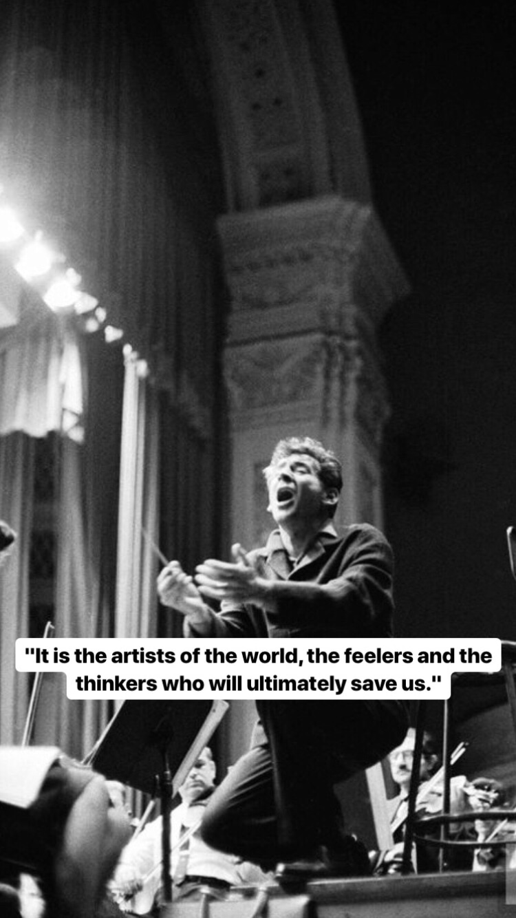 Photo of Leonard Bernstein