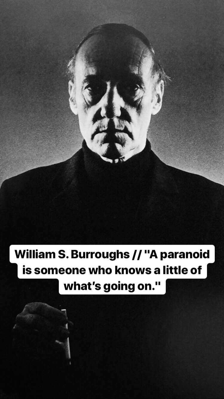 Photo of William S. Burroughs